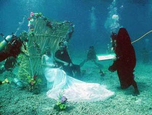 Heiraten unterwasser